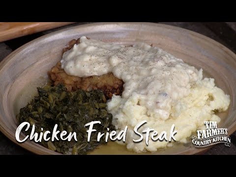 Chicken Fried Steak with White Gravy Recipe