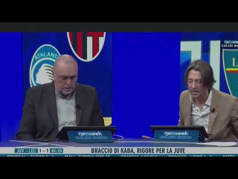 Juventus Lecce penalty David: Francesco Oppini's reaction