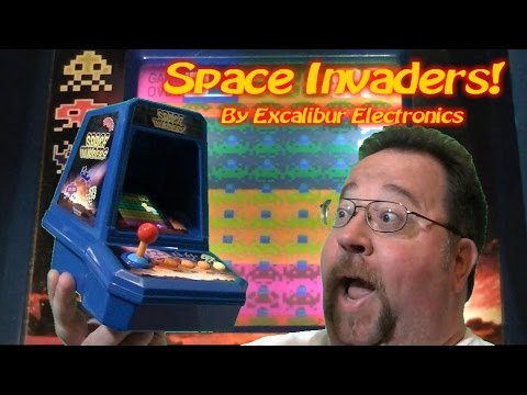 Space Invaders Tabletop Arcade Game by Excalibur Electronics!