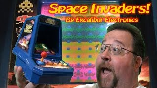 Space Invaders Tabletop Arcade Game by Excalibur Electronics!
