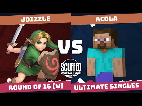 Scuffed World Tour Top 16 [W] - Jdizzle (Young Link) Vs. Acola (Steve) Smash Ultimate - SSBU