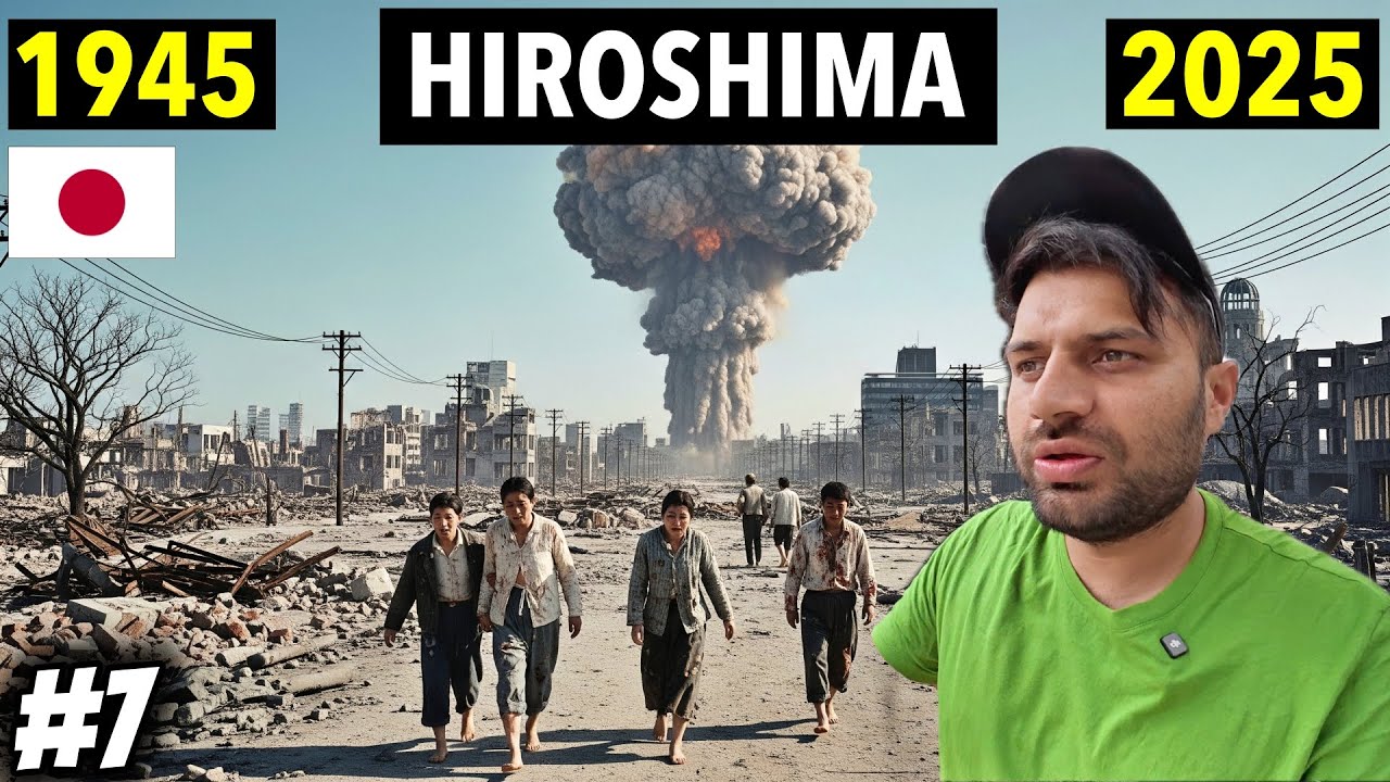 A traveler embarks on a poignant journey through Hiroshima Peace Memorial Park.