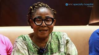Ms Nancy O, an international patient from Nigeria