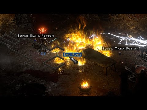 FINDING A ZOD RUNE IN DIABLO 2 RESURRECTED!! (Reaction)