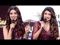 Krithi Shetty Sreeleela S Cute Speech At The South Movie Awards After Receiving Best Debut Awards