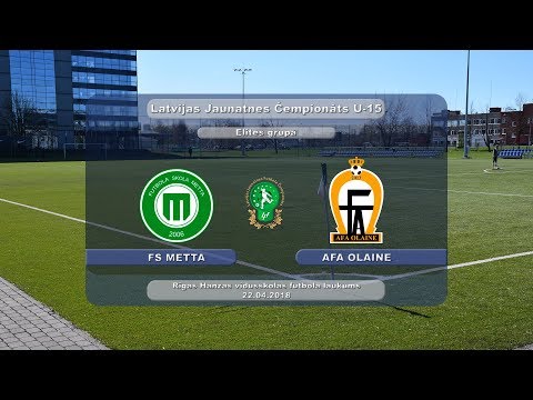 U-15 FS Metta - AFA Olaine (Highlights)
