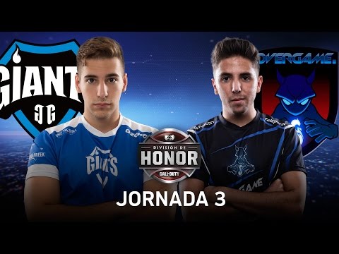GIANTS GAMING vs OVERGAME TELEPIZZA - #CoDHonor3 - Jornada 3 - T11
