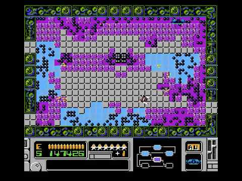 Mutant Virus, The   Crisis in a Computer World (NES) - Stage 3: Power Level