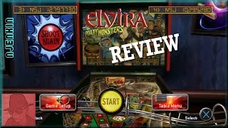 Elvira and the Party Monsters - Pinball Arcade - on the PS3 !! with Commentary