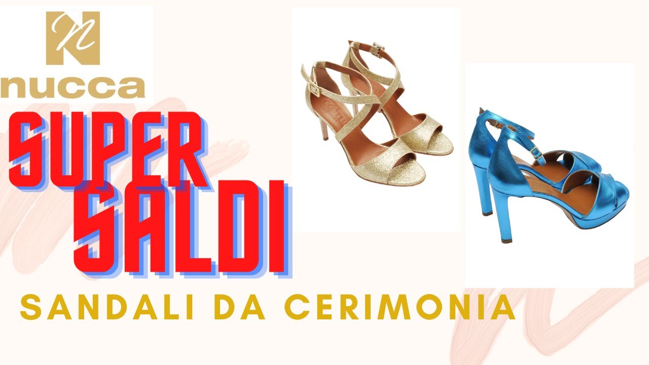 I SANDALI DA CERIMONIA