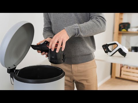 Bosch Įkraunamasis dulkių siurblys Unlimited 7, Grafito spalvos (BBS712A) video