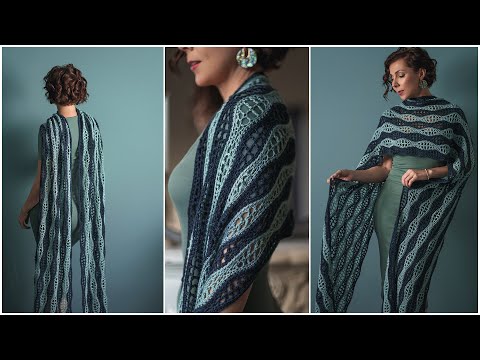 Step-by-Step: Learn How to Crochet this Incredibly Easy, Beginner Friendly, Lacy Shawl – Núverandi!