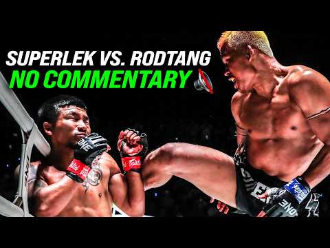 NO Commentary | Superlek vs. Rodtang 🤯 Historic Muay Thai Super-Fight