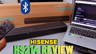 Hisense HS214 Soundbar Review: Is it Worth Your Money?