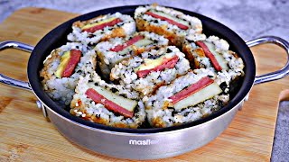 MURANG PANG HANDA NGAYONG NEW YEAR! BAGO AT KAKAIBANG MEATLOAF MUSUBI!