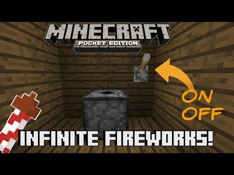 Cookie PH - MINECRAFT PE | How to make a Infinite Fireworks! | Command Block Tutorial