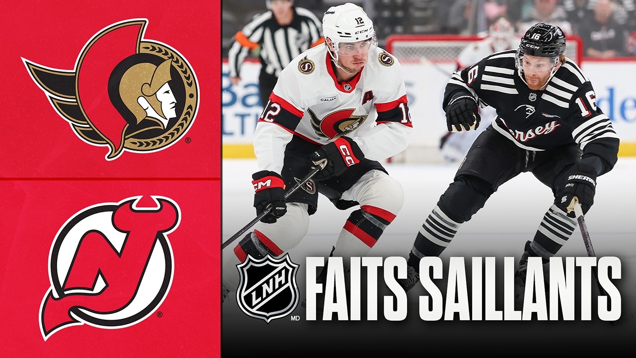 Sénateurs vs Devils 12/04/26 | Faits saillants