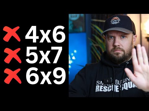 Don't Use These EDDM Postcard Sizes!