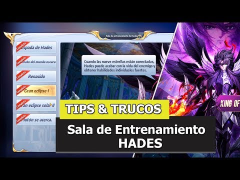 Saint Seiya Awakening - KOTZ | Tips & Tricks | Training Room - Hades