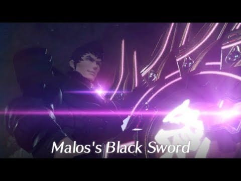 Xenoblade Chronicles 2 - Malos's Black Sword Cutscene! HQ
