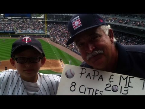 Papa, grandson see nine games, 10 days, eight cities