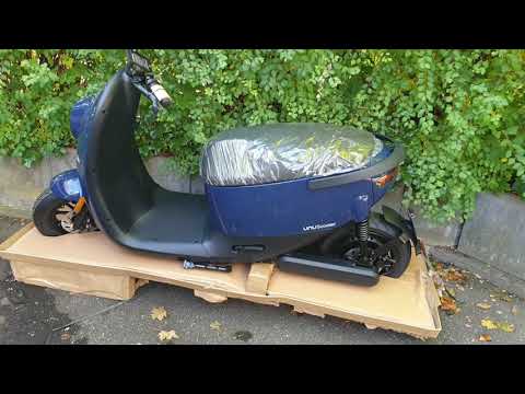 UNU Scooter Lieferung Oktober   HD 1080p