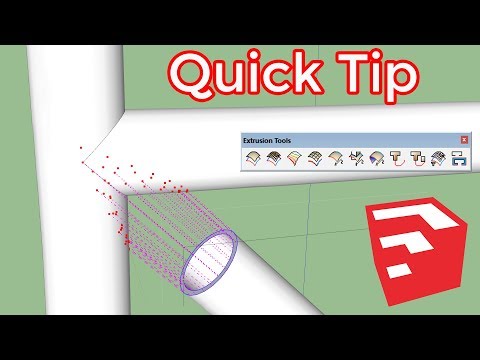 SketchUp Plugin Quick Tip   Extrude Tools