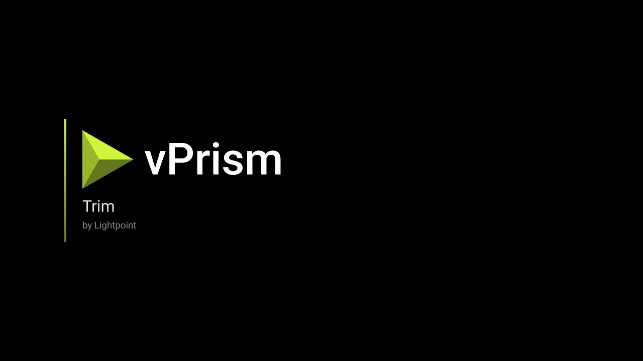 vPrism Trim tutorial