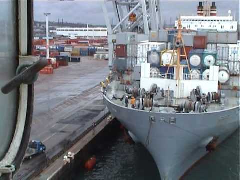 MS "DAL Kalahari" - Auslaufmanöver in Le Havre