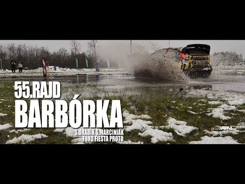 55.RAJD BARBÓRKA 2017: S.DRABIK S.MARCINIAK |FORD FIESTA PROTO| RALLY CLIP VIDEO