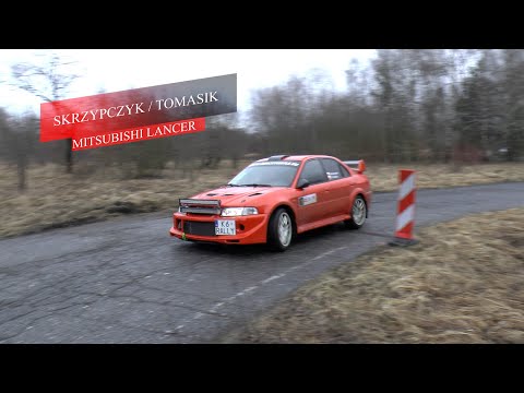 Zimowy Sprint Tychy 2023 - Skrzypczyk / Tomasik - Mitsubishi Lancer