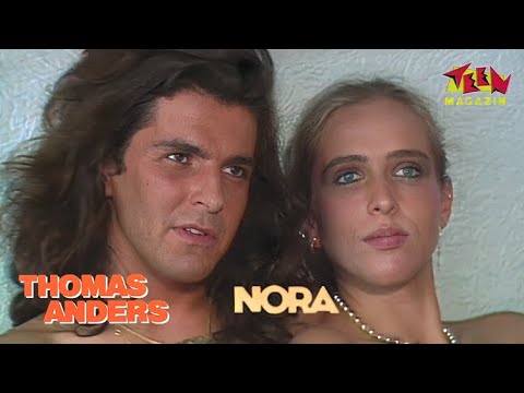 Thomas Anders und Nora - Stars Privat (Teen-Magazin 11.08.1986)