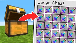 Minecraft, But Chests Give Super Items