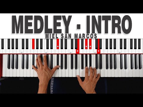 Medley - Gospel - Miel San Marcos | Intro [Piano Tutorial Part 1]