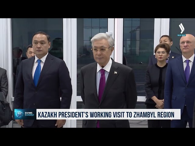 Kazakh President’s working visit to Zhambyl region