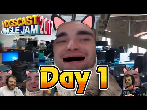 Day 1 - JINGLE CATS! (Jingle Jam 2017 Highlights!)