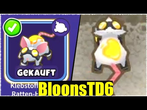 ICH KAUFE DIE KLEBSTOFF RATTE! - Bloons TD6 [Deutsch/German]