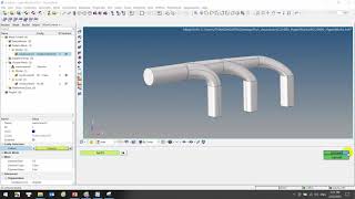 AcuSolve - Bài 2 - Mô phỏng dòng khí trên ống xả