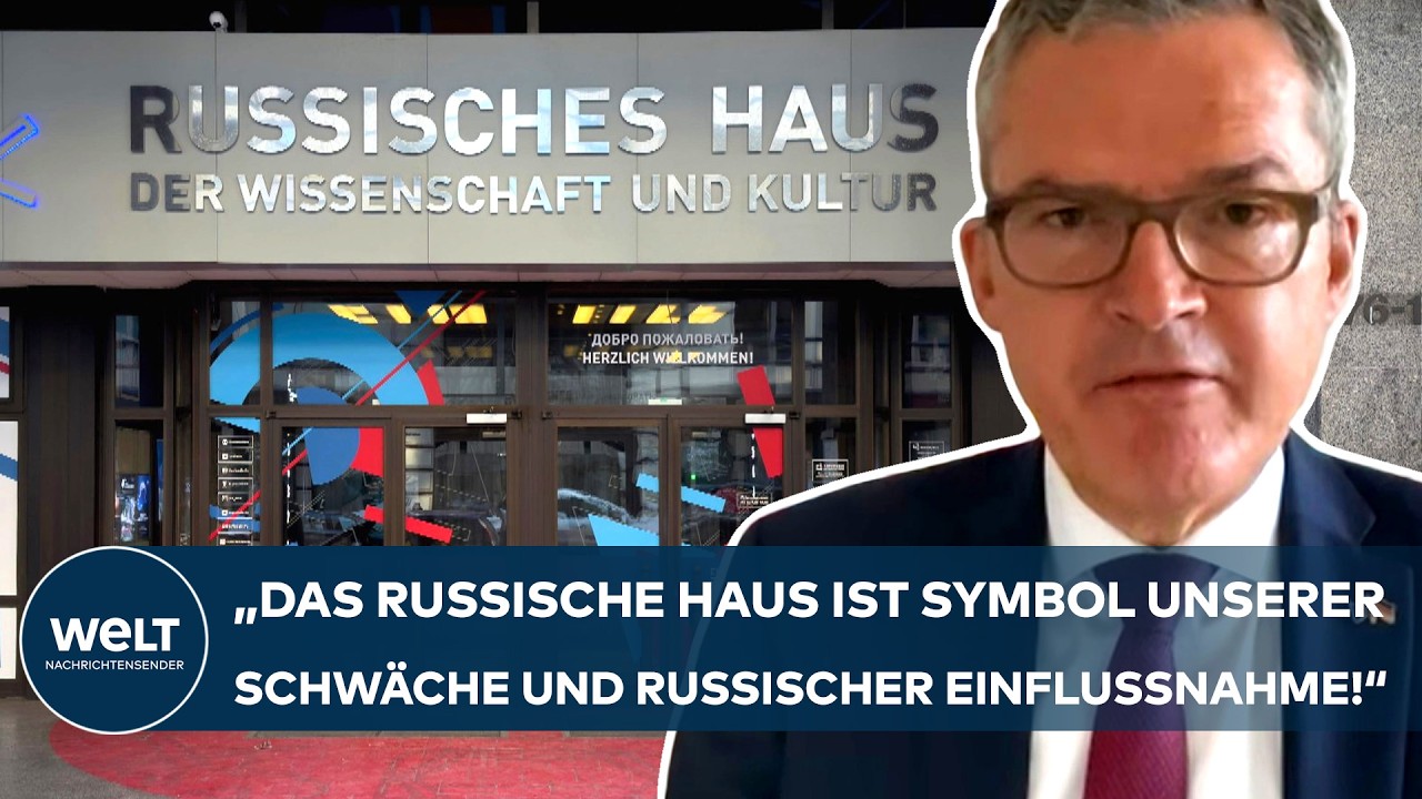 SPIONAGE IN BERLIN? Kiesewetter fordert Schließung des Russischen Hauses in der Friedrichstraße