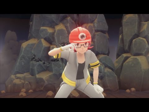 Pokémon Brilliant Diamond - 16 - Oreburgh City Gym - Boss: Gym Leader Roark