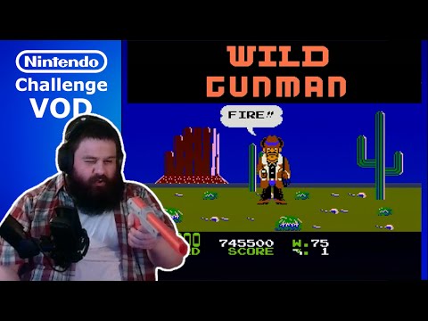 [VOD] Beating EVERY Nintendo Game | Wild Gunman | Game #72