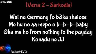 Sarkodie ft King Promise - Can&#39;t let you go (Official video lyrics)..