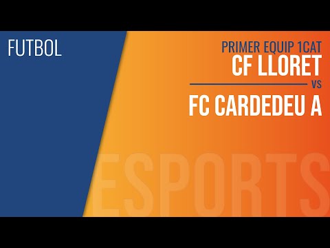 🔴🎥📺𝐄𝐍 𝐃𝐈𝐑𝐄𝐂𝐓𝐄 𝐏𝐀𝐑𝐓𝐈𝐃𝐎 𝐏𝐑𝐈𝐌𝐄𝐑𝐀 𝐂𝐀𝐓𝐀𝐋𝐀𝐍𝐀 𝐂𝐅 𝐋𝐋𝐎𝐑𝐄𝐓 𝐕𝐒 𝐅𝐂 𝐂𝐀𝐑𝐃𝐄𝐃𝐄𝐔⚽ - 𝐅𝐈𝐓𝐄𝐋 𝐓𝐄𝐋𝐄𝐕𝐈𝐒𝐈Ó𝐍.