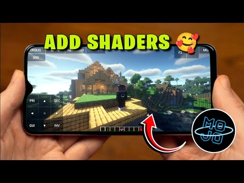 Как установить шейдеры 🔥 в Mojo Launcher | (Minecraft Java на Android) на языке 'HINDI'