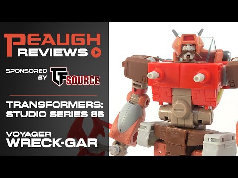 Video Review: Transformers: Studio Series '86 - Voyager WRECK-GAR