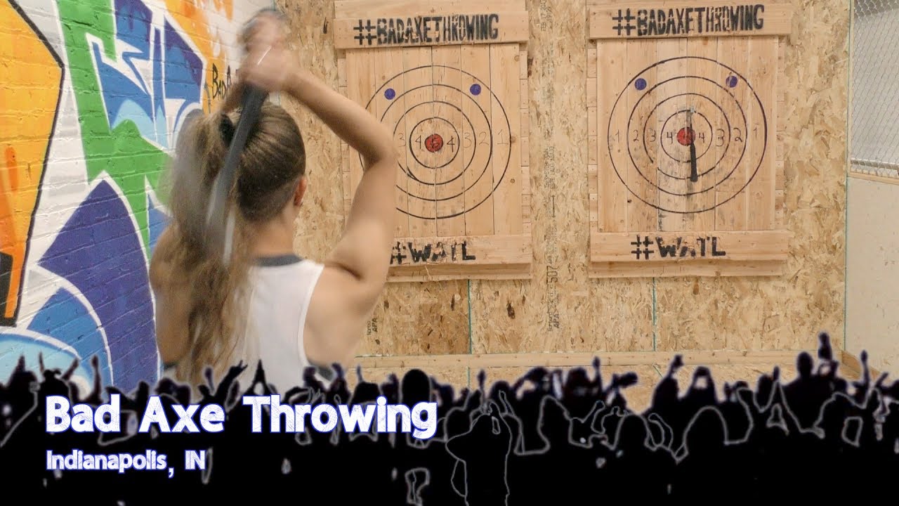 Crowd Surfing -  Bad Axe Throwing