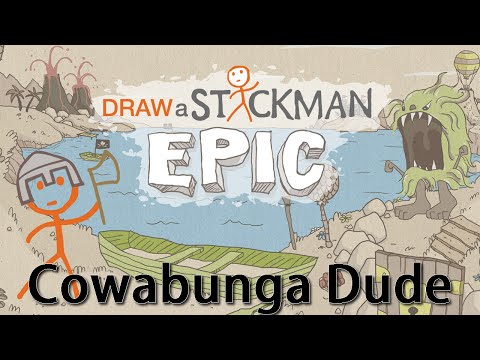[Draw a Stickman] Achievement: Cowabunga Dude