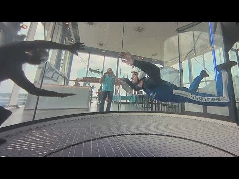 Indoor Skydive Progression #1 - First Time Belly Flying