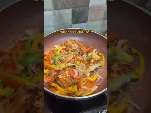 Paneer Tikka Roll / Paneer Wrap