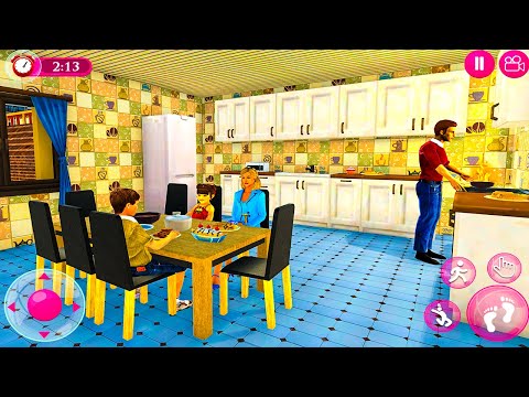 Virtual Dad Happy Family - Happy Life Dad Mom Simulator 2020 - Android Gameplay FHD